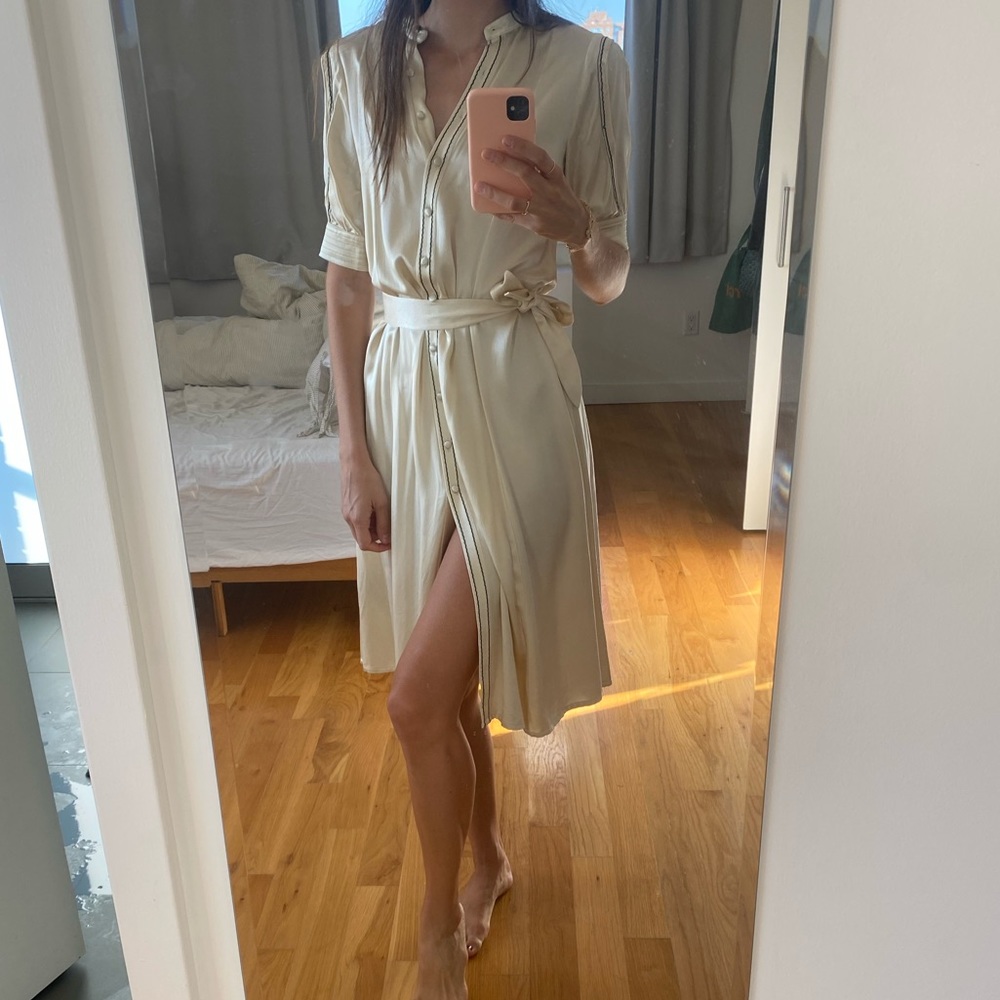 Sessun white midi dress
